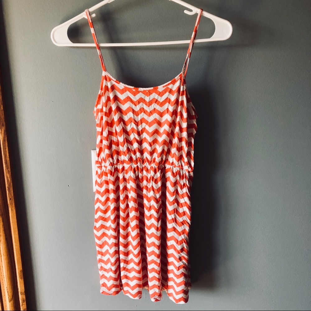 DEB Chevron printed tank top